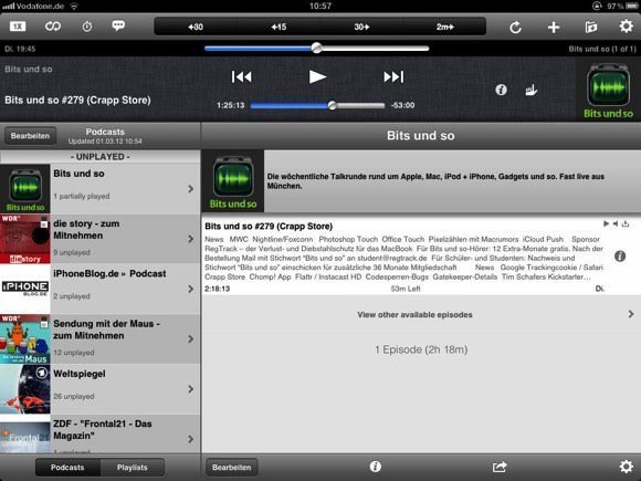 Downcast - Podcast App für iPhone und iPad - Die beste auf dem Markt ! - Img70