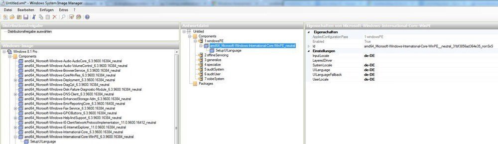 Windows 8.1 Unattend.xml erstellen