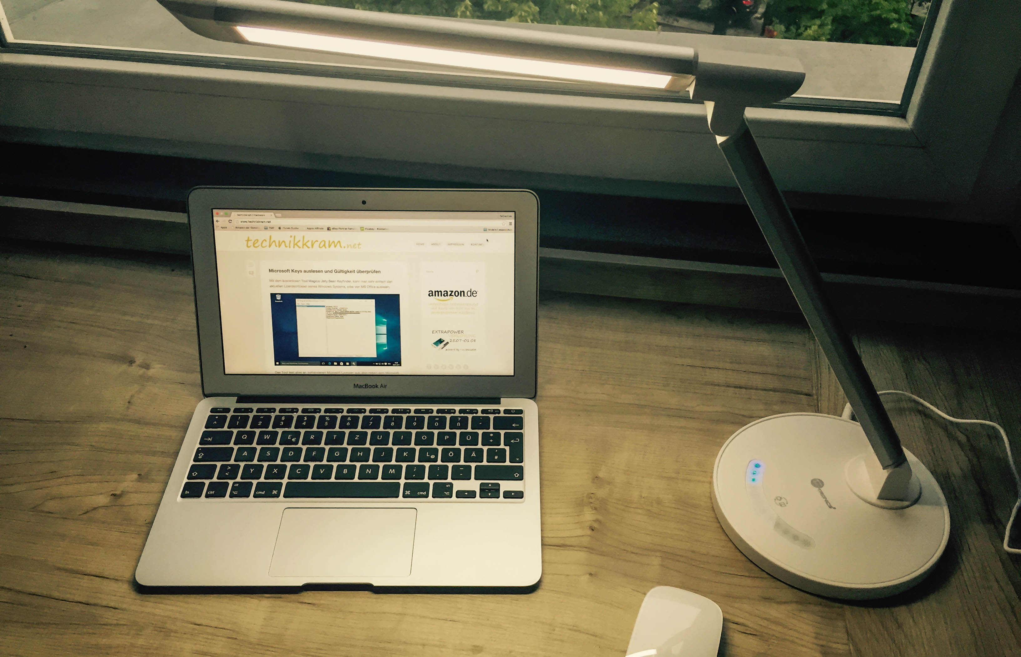 Schreibtischlampe TaoTronics TT-DL13 dimmbar und mit verschiedene Farbtemperaturen - Img 2008