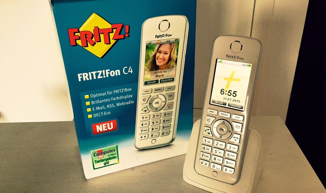 Vorstellung AVM FRITZ!Fon C4 DECT-Telefon - Fritz Fon C4