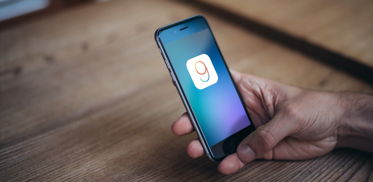 iOS 9 Clean Install (Update für finale Version) - Ios 9 Iphone Logo 1V2