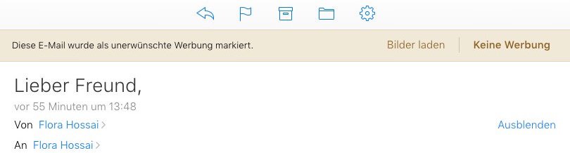 Spam kann ja auch mal lustig sein - Spam