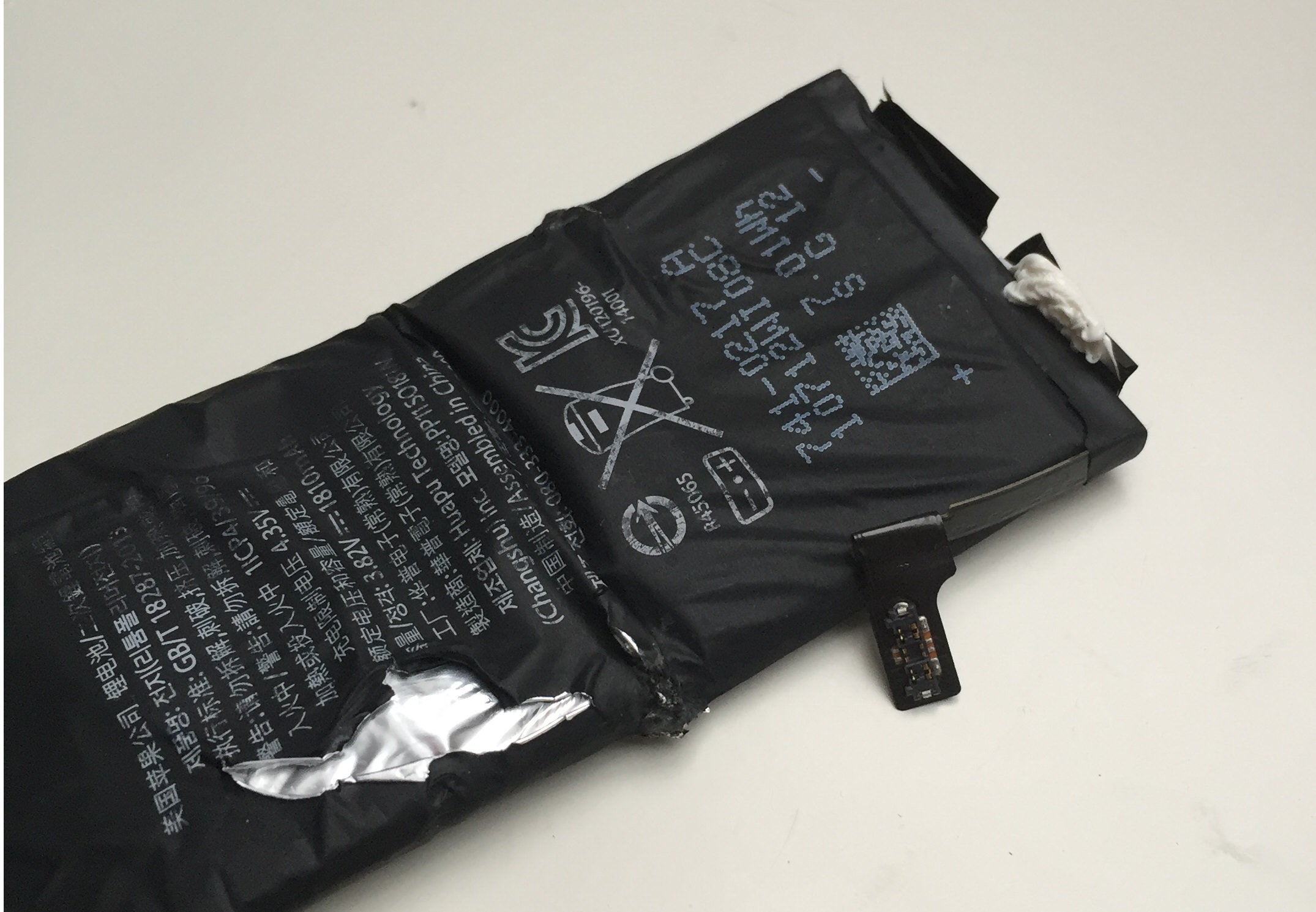 Gefahr beim Akkutausch vom iPhone 6 - Iphone 6 Akku