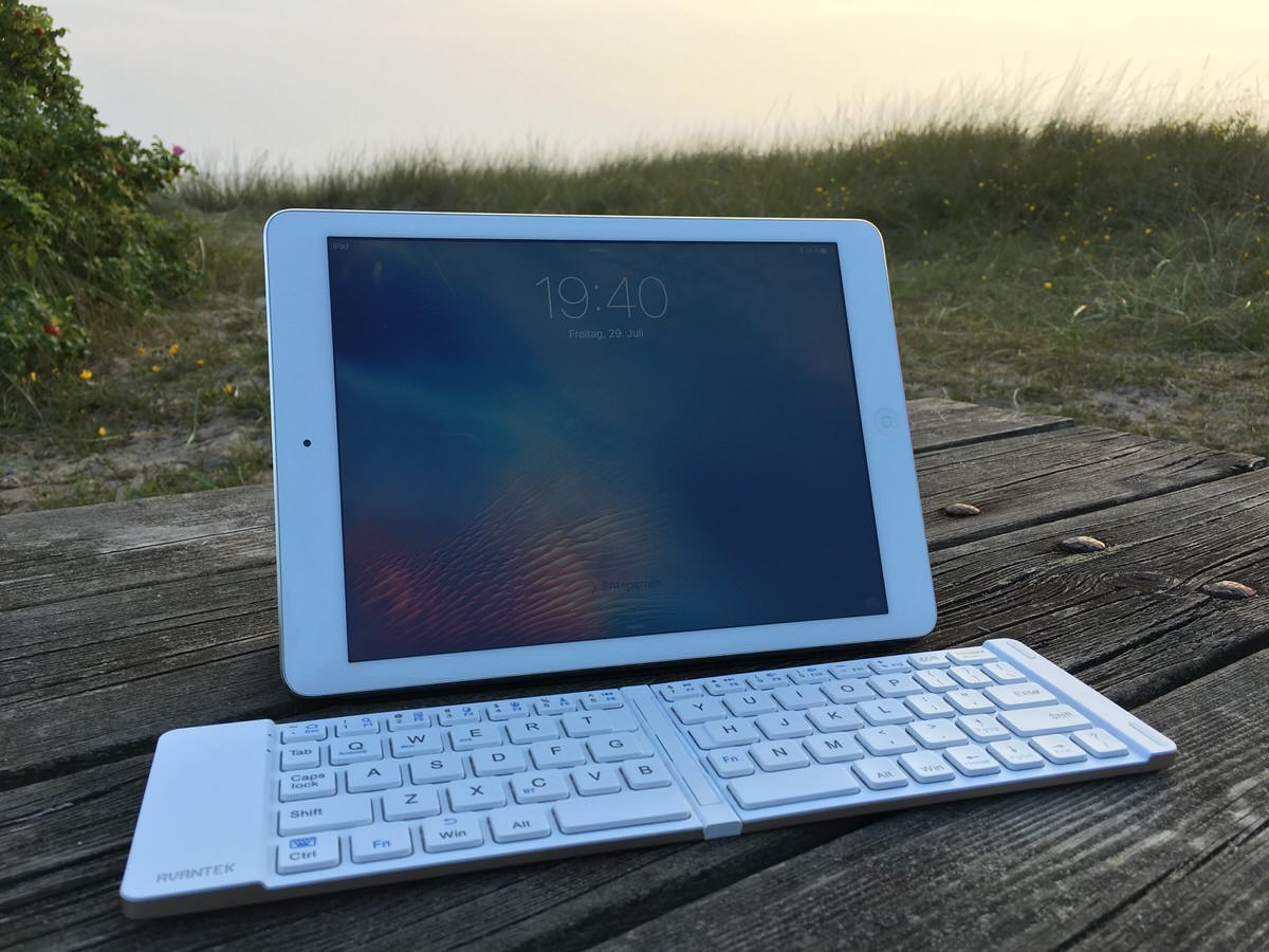 Leichte und faltbare Bluetooth Tastatur - Aventakt Tastatur 1