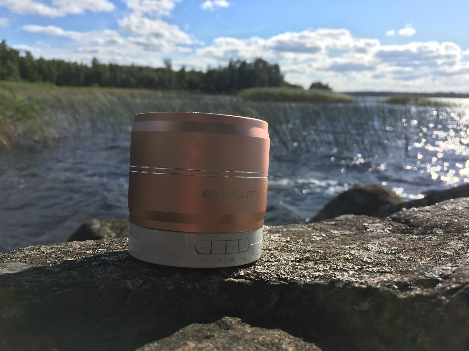 StilGut Bluetooth Lautsprecher rose gold