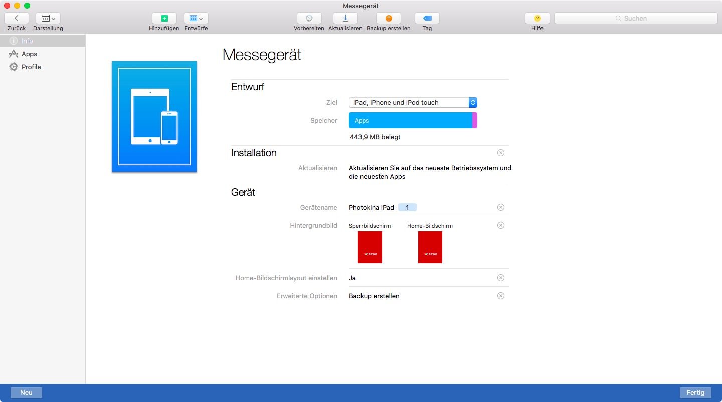 iOS-Geräte mit dem Apple Configurator 2 bereitstellen - Apple Configurator 2 1