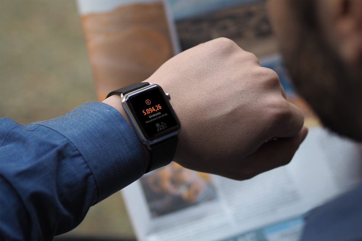 Kontostand der ING-DiBa auf der Apple Watch anzeigen - Apple Watch Kontostand Ing