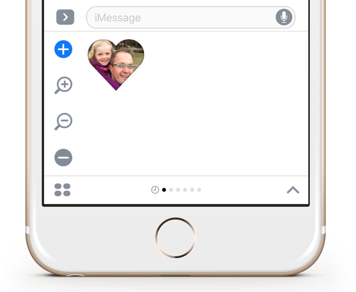 Personalisierte iMessage Sticker mit StickyPix - Stickypix App