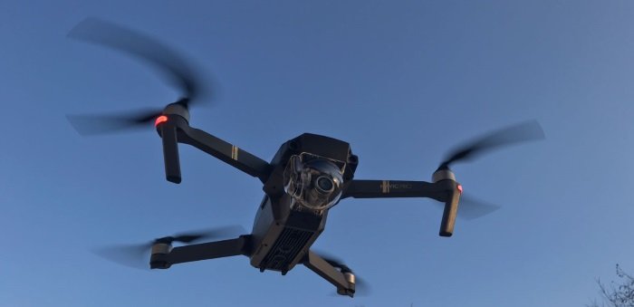 DJI Mavic in der Luft