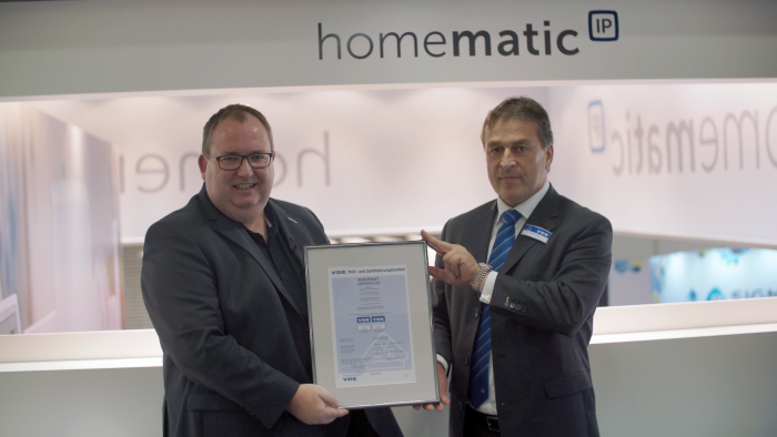 HomeMatic IP - Als erstes Smart Home System vom VDE zertifiziert - Vde01