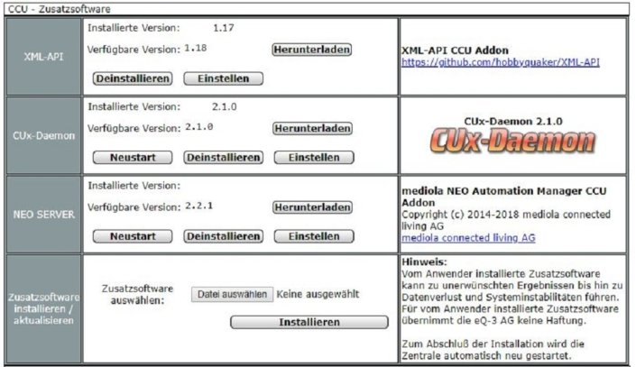 CCU3 Umstieg Von Der CCU2 Technikkram CCU3 Umstieg Von Der CCU2 Technikkram