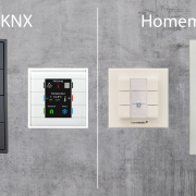 KNX Taster müssen nicht teuer sein und können eine Homematic Installation günstig aufwerten