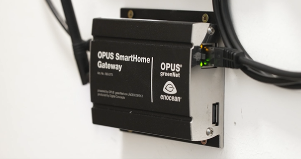 Smart Home Gateway Apple Konfiguration mit myOPUS App  - Gateway