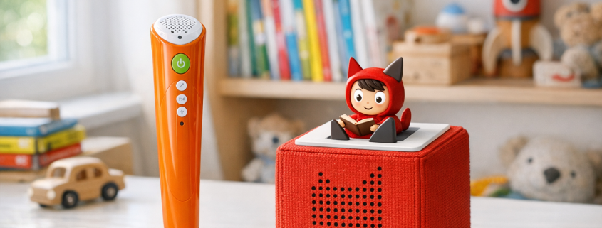 Tiptoi vs Toniebox – Kinderzimmer mit <a href=