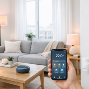 Smart Home in der Mietwohnung: Was ist erlaubt und was nicht Smart Home in der Mietwohnung - Was ist erlaubt – Smart Home Geräte in moderner Mietwohnung ohne Bohrlöcher - Philips Hue Lampen Preis prüfen und Amazon Echo