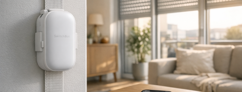 Rolläden smart nachrüsten ohne Elektriker – Smart nachgerüstete Rollläden in Mietwohnung mit SwitchBot Motor am Gurt