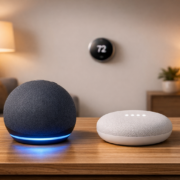 Alexa oder Google Home - Welcher Sprachassistent passt – Amazon Echo Dot Angebot und Google Nest Mini Preis prüfen Vergleich - Welcher Sprachassistent für Smart Home Einsteiger