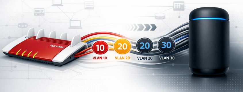 Fritz!Box durch UniFi Dream Machine ersetzen: VLAN-Konfiguration vollständig migrieren – Fritz!Box zu UniFi Dream Machine Preis prüfen Migration - VLAN-Konfiguration übertragen