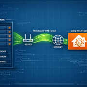 Wireguard VPN-Server auf Proxmox für Home Assistant Zugriff einrichten – Proxmox WireGuard VPN Setup für Home Assistant kaufen Zugriff - Netzwerk-Architektur Übersicht