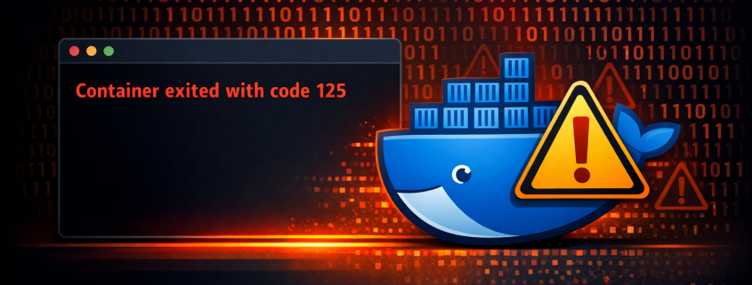 KNX-Integration in Home Assistant über ETS-Projekt einrichten – Docker Exit Code 125 Fehler - Container startet nicht wegen Konfigurationsproblem