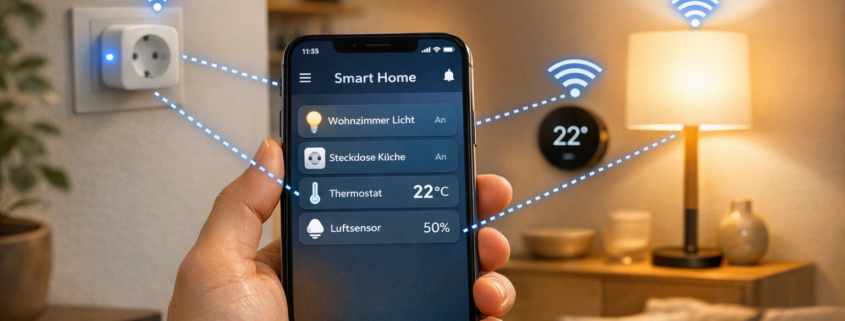 Smart Home ohne Hub: Matter Geräte direkt mit dem Handy steuern – Smart Home ohne Hub - Smartphone steuert Matter-Geräte direkt über WLAN